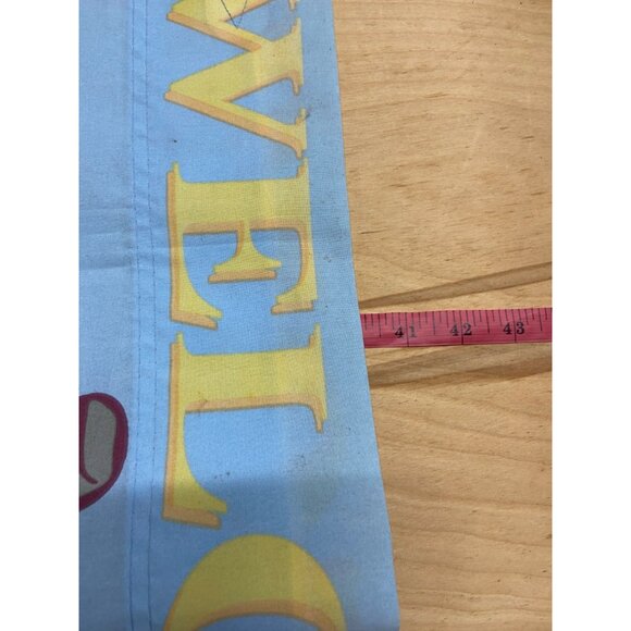 Vintage Autumn Fall Welcome Scarecrow Decorative Yard Flag - Picture 4 of 4